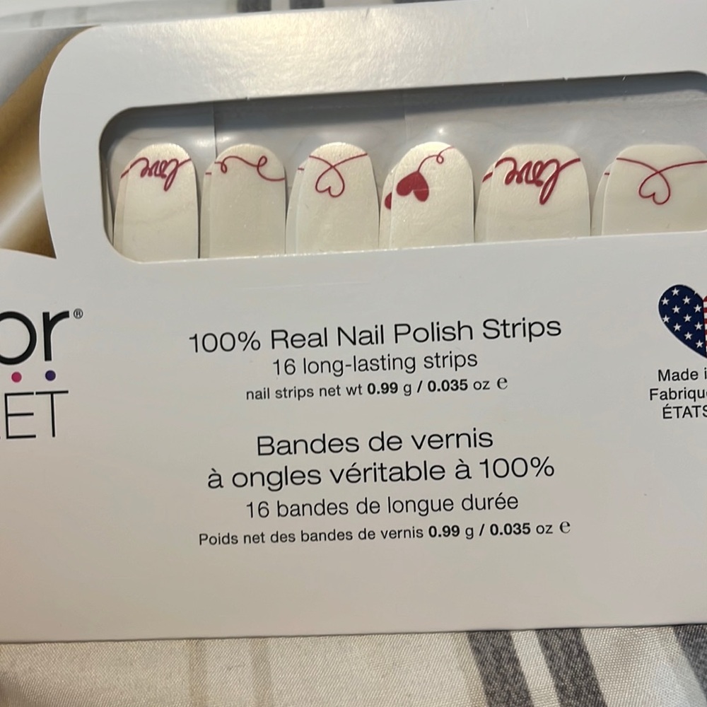 Color Street Nail Set love letter